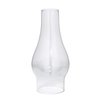 B&P Lamp® 3 Inch Base by 8 1/2 Inch Height Clear Glass Oil or Kerosene Lamp Chimney