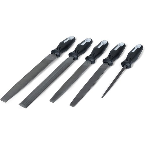 Crescent Nicholson 5 Pc General Purpose File Set with Ergonomic Handles - 22040HNNN