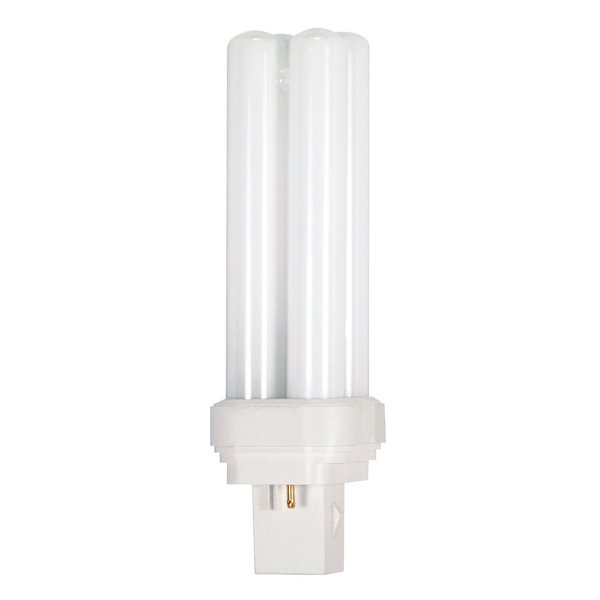 Satco S6021 5000K 22-Watt GX32D-2 Base T5 Quad Tube 2-Pin for Magnetic Ballasts, Daylight White (5000K)