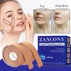 zancony Anti-Wrinkle Tape Facial Myofascial Lift-Smoothes Wrinkles Suits for All Parts of The Face and Neck - Forehead Fines Nasolabial Folds Crow's Feet Necklines etc, 2.5CM*2Rolls