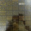 30 Sheets Gold Nail Art Stickers 3D Self-Adhesive Nail Decals Gold Line Star Nail Stickers for Acrylic Nails Gold Leaf Diamond Nail Supplies for Women