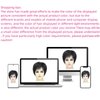 SYXLCYGG Short Black Wig Old Lady Wigs Ladies Synthetic Older White Womens Hair Wigs Fluffy, Full Free Wig Cap