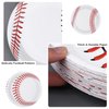 ADXCO 72 Pack Baseball Plates 9 Inch and 7 Inch Home Plate Baseball Round Baseball Paper Plates for Sports Theme Birthday Party Decorations Party Supplies