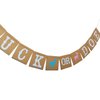 Qttier Buck Or Doe Banner Garland for Baby Shower Decorations Gender Reveal Pregnancy Announcement Party Supplies