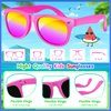 Kids Sunglasses Party Favor, Kids Sunglasses Bulk, 24 Pack Neon Party Sunglasses for Kids, Boys and Girls Age 3-8, Beach Pool Birthday Party Supplies, Goody Bag Favors,Great Gift for Kids Party Favors