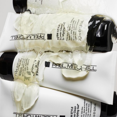 Paul Mitchell Super Clean Sculpting Gel, Firm Hold, High Shine Finish Hair Gel, For All Hair Types, 6.8 fl. oz.