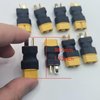 AFDHGS 8Pcs XT60 Female to Male Deans T Plug Connector Adapter for RC Car Boat Drone LiPo NiMH Battery ESC Connector Adapters Parts