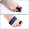 2pcs Toe Splints for Straightening, Dark Blue Toe Brace for Broken Toe straighteners for Hammer Toes Crooked Toes Bent Toes (2 Styles)