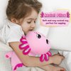 Officygnet Axolotl Plush, 13" Soft Stuffed Animal Plush Toy, Cute Axolotl Plush Pillow, Kawaii Plushies Dolls for Kids, Pink Axolotl Gift for Girls Boys