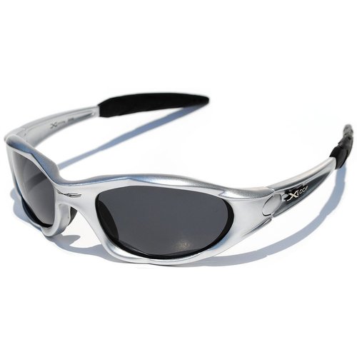 X-loop Polarized Sunglasses Silver Frame