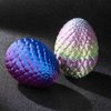 Brotumn 3D Printed Dragon Egg,Crystal Dragon Egg Fidget Toys,Flexible Joints Full Articulated Dragon with Egg,Executive Desk Toys for ADHD, Autism, Relief Anxiety