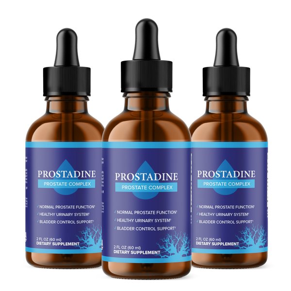 Official... Prostadine Drops for Prostate Health for Bladder Urinating Issues - Prostadine Complex Drop Formula New Extra Strength - Prostadine Reviews (3 Pack)