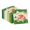 Reptile Theme Party Napkins, 40PCS Reptile Napkins Disposable, Jungle Lizard Party Supplies Birthday Decorations, Lizard Party Dinner Paper Napkins for Wedding, Theme Party, Birthday, 6.7 Inch