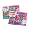Melissa & Doug Sweet Hearts and Butterfly Friends Bead Set of 2 - 250+ Wooden Beads