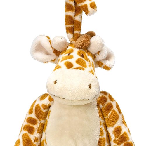 Teddykompaniet Diinglisar Adorable Stuffed Animal Lovely Realistic Brown Giraffe Musical Pull Animal Baby Comforter Soft Plush Sleep Toys|Birthday Gift for Baby Child Toddler|Ages 0+ (Singing Toy)