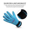 EXCEREY Kids Neoprene Skid-Proof Wetsuit Diving Gloves 3MM Surf Snorkeling Gloves(Blue, S)