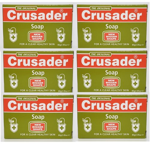 Original Crusader Deep Cleansing Bar Soap 2.85oz [6-pack]