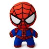 Buckle-Down Dog Toy, Marvel, Plush Squeaker Spider Man Kawaii Standing Pose, Multi Color, 8" x 6", DTPT-SPDCZ