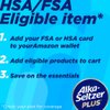 Alka-Seltzer Plus Power Max Cold & Flu Day+Night Medicine: Cough Suppressant, Cold and Flu Medicine For Adults and Children 12 Years and Older, 36 Count, Packaging May Vary