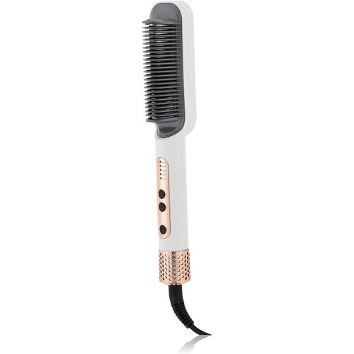 Sokany SK-1008 360 Degree Swivel Cord Hair Straightener Brush-White
