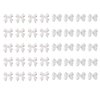 40Pcs 3D Nail Decoration Resin Bow Nail Rhinestones, 3D Bowknot for Acrylic Nails, Perfect for DIY Nail Art Accessories, Mobile Phone, Scrapbooks, Envelopes, and Cards Making