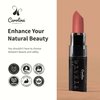 Carolina COSMETICS - Plant-Based Moisturizing Lipstick - Japa Mala Shade 0.15oz- Hydrating with Cocoa Oil, Gluten-Free, Vegan, Non-GMO, Paraben-Free - Lightweight Cream Texture