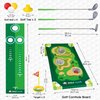 Liberry Kids Golf Club Set for 3 4 5 6 Years Old Boys Girls, Adjustable Toddler Golf Set with Putting Mat, Cornhole Board, Outdoor Indoor Sports Toy Christmas Birthday Gift