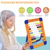 MICKYU Abacus for Kids Math- Classic Preschool Counting Learning Toys with 100 Beads