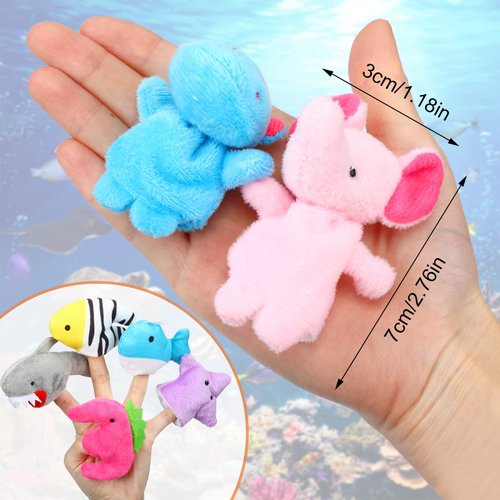 32 Pieces Finger Puppets for Toddlers Cartoon Animal Finger Puppets Zoo Theme Children Puppets Soft Velvet Finger Puppets for Easter Decoration Kids Adults School Reward Party Favors