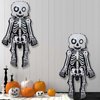 SHILUNIDP Skeleton Man Balloon Halloween Balloons Skeleton Man Foil Balloons for Halloween-Themed Party Birthday Party Supplies Decorations Halloween Party Decorations Balloons Party Sets-3PCS