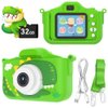 Kids Digital Camera for Boys & Girls, Toy Camera for Kids Ages 3-7, Fun Gifts for Boys 3-5, 4-6, Toddler Camera, Kids Electronics, for Kids (Dino Camera)