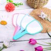 Aestivate 4PC Hand Mirror, Travel Handheld Mirror, Cosmetic Mirror with Handle (4PC)