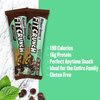 FITCRUNCH Snack Size Protein Bars, Designed by Robert Irvine, 6-Layer Baked Bar, 3g of Sugar, Gluten Free & Soft Cake Core (9 Bars, Mint Chocolate Chip)