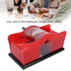 FILFEEL Manual Card Shuffler, 1‑2 Deck UNO Card Shuffler, Hand Crank Card Shuffler, for UNO, Poker, Phase 10, Skip-Bo, Blackjack, Cards Game, for Family Party Games(red)