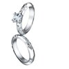 Paradise Bliss 2-Piece CZ Engagement Ring and Band Set (6)