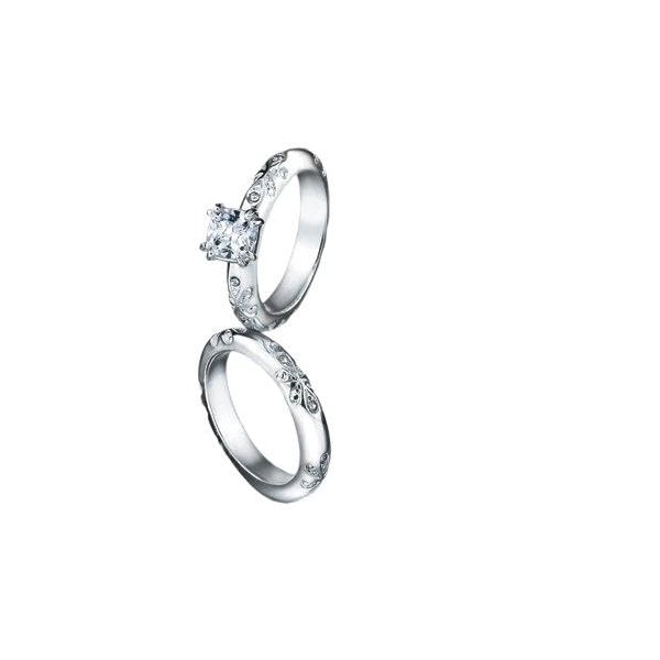 Paradise Bliss 2-Piece CZ Engagement Ring and Band Set (6)