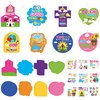 Religious Sunday School Crafts for Kids - 40Set Bulk Christian Bible Stories DIY Sticker Hanging Ornament Craft Kit for Classroom VBS Activities Sunday School Carnivals Christmas Holiday Exchange Gift