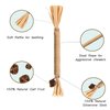 Leoezx Cat Toy (6 PCS) Silver Rattan Stick Catnip Stick Cat Training Toy Cat Chew Stick Indoor Cat Interactive Toy Cat Tooth Cleaning Toy Cat Wooden Tooth Stick Cat Game