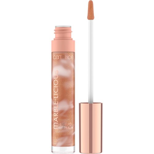 Catrice | Marble-licious Liquid Lip Balm | Nourishing, Hydrating, & Softening with Coconut Oil | Glossy, Non-Sticky Finish with Tint of Color | Vegan & Cruelty Free (30 | Don't Be Shaky)