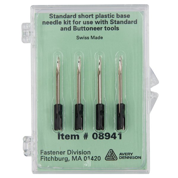 Avery Dennison Standard Tagging Gun Replacement Needles, 4-Pack - # 08941