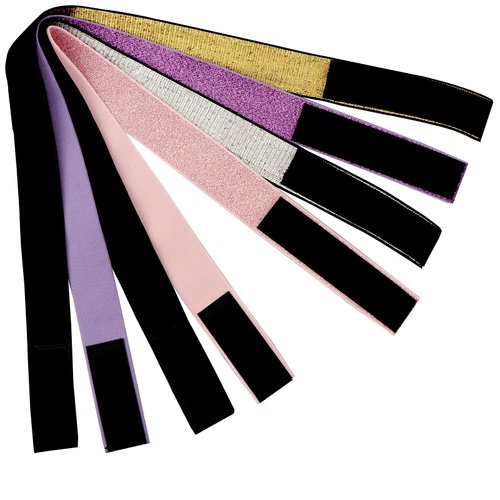 LiBiuty 4 PCS Melt Band for Lace Wigs, Elastic bands for Wig Edges, Wig Band for Melting Lace, Adjustable Wig Band for Edges, Wig Install Accessories Wig Melt Band