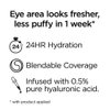 L’Oréal Paris True Match Eye Cream in a Concealer, 0.5% hyaluronic acid, Medium C5-6, 0.4 fl. oz.