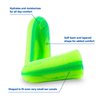 Moldex Soothers™ Moisturizing Foam Earplugs 6680, NRR 33 dB