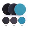 ZFE 5Inch Glass polishing Pads, 10Pcs Wool Felt Disc Glass Polishing Kit Buffing Pads Sanding Discs with Backing Pad and M14 Drill Adapter for Rotary Tools Polish Glass and Metal