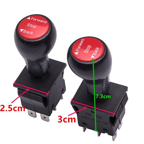Children Electric Car Putter Switch, Forward Stop Back Joystick for Kid's Car,English Lnstructions Power Switch, Rc Car Switch