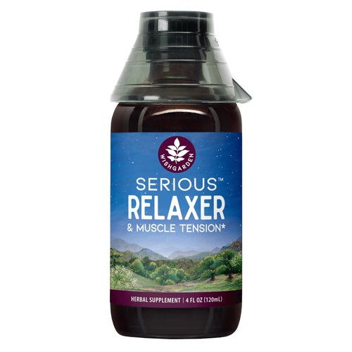 WishGarden Herbs Serious Relaxer &amp; Muscle Tension - All-Natural Muscle Relaxation Herbal Suppleme...