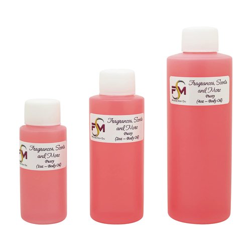 Fragrances, Scents and More Pussy Perfume/Body Oil - 3 Bottles 0.33 Fl Oz Glass Roll On (10ml)