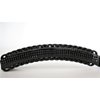 Generic Black sparkly crystal banana hair clip with rhinestones medium fine hair