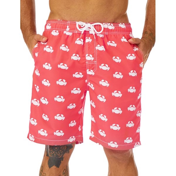KAILUA SURF Mens Swim Trunks Long, Quick Dry Mens Boardshorts, 9 Inches Inseam Mens Bathing Suits with Mesh Lining