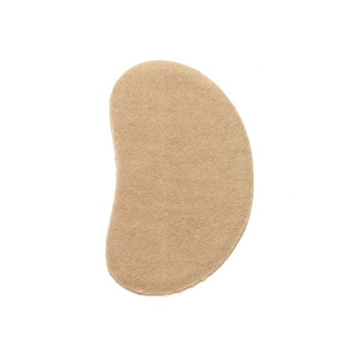 Adhesive Moleskin for Feet - Blister Bandages Precut Kidney Metatarsal Pads - 3" - Callus, Heel, Corns, Blister Prevention, Shoe Friction - 50 Pieces